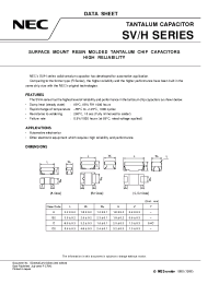 Datasheet SVHB21V684M manufacturer NEC