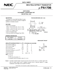 Datasheet UPA1706 производства NEC