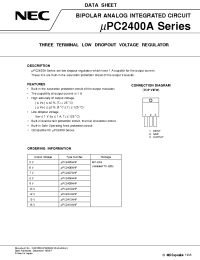 Datasheet UPC2410AHF производства NEC