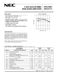 Datasheet UPC2711T-E3 производства NEC