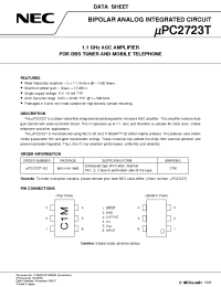 Datasheet UPC2723T-E3 производства NEC