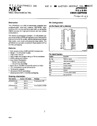 Datasheet UPD28C04C-20 производства NEC
