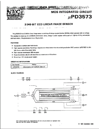 Datasheet UPD3573D производства NEC