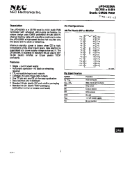 Datasheet UPD43256AC-15LL производства NEC
