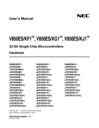 Datasheet UPD703208GCA-xxx-8BT производства NEC