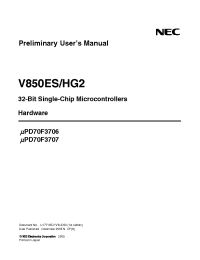 Datasheet UPD70F3707 производства NEC