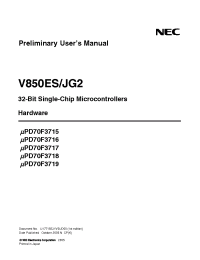 Datasheet UPD70F3716 производства NEC