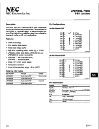 Datasheet UPD71083 производства NEC