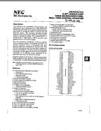 Datasheet UPD78310-1B производства NEC