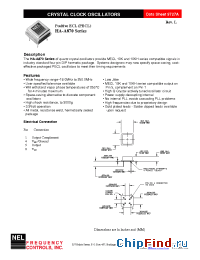 Datasheet HA-A87C производства NEL