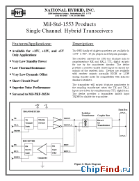 Datasheet NHI-1509 производства NHI