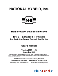 Datasheet NHI-15975ET производства NHI