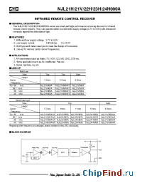 Datasheet NJL21H367A-M производства NJRC