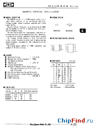 Datasheet NJU6323C производства NJRC