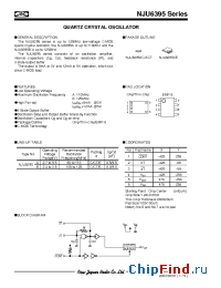Datasheet NJU6395DC производства NJRC