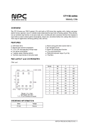 Datasheet CF1156 производства NPC