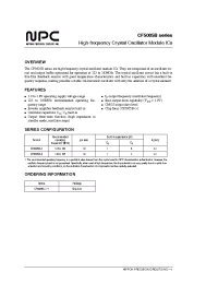 Datasheet CF5005ALB-1 производства NPC
