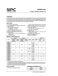 Datasheet CF5009AH3 производства NPC