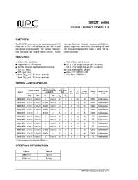Datasheet CF5021AC производства NPC