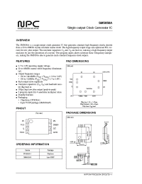Datasheet CF5050A производства NPC