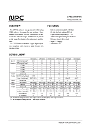 Datasheet CF5732EA производства NPC