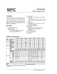 Datasheet CF5746ABA производства NPC
