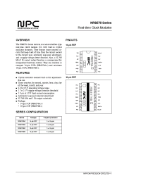 Datasheet NR8576AA производства NPC