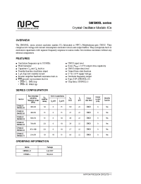 Datasheet SM5002LAS производства NPC