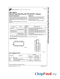Datasheet 54ABT574E-QML производства National Semiconductor