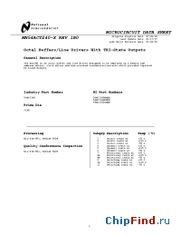 Datasheet 54ACT240DMQB производства National Semiconductor