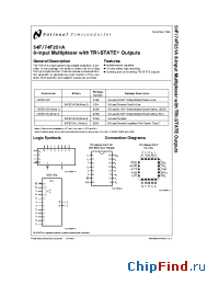 Datasheet 54F251ADM производства National Semiconductor