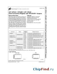 Datasheet 54F646DM производства National Semiconductor
