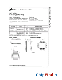 Datasheet 54F823 производства National Semiconductor