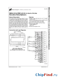 Datasheet 54LS11E производства National Semiconductor