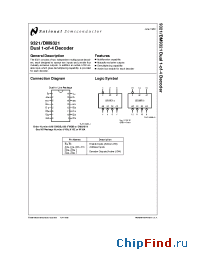 Datasheet 9321 производства National Semiconductor