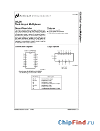 Datasheet 93L09FMQB производства National Semiconductor