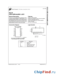 Datasheet 93L34 производства National Semiconductor