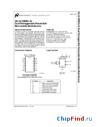 Datasheet 96L02DMQB производства National Semiconductor