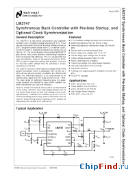 Datasheet CRCW08051003F производства National Semiconductor