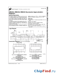 Datasheet DM2502CW производства National Semiconductor