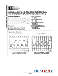Datasheet DM54S940 производства National Semiconductor