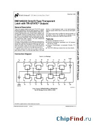 Datasheet DM74AS533 производства National Semiconductor