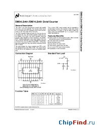 Datasheet DM74LS461N производства National Semiconductor