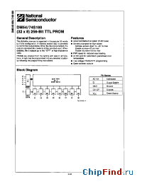 Datasheet DM74S188AV производства National Semiconductor