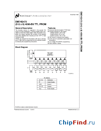 Datasheet DM74S473AV производства National Semiconductor