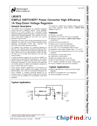 Datasheet LM2675-3.3 производства National Semiconductor
