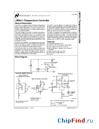 Datasheet LM3911 manufacturer National Semiconductor