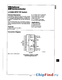 Datasheet LM4266CD manufacturer National Semiconductor