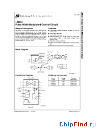 Datasheet LM494 manufacturer National Semiconductor