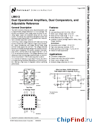 Datasheet LM613AM manufacturer National Semiconductor